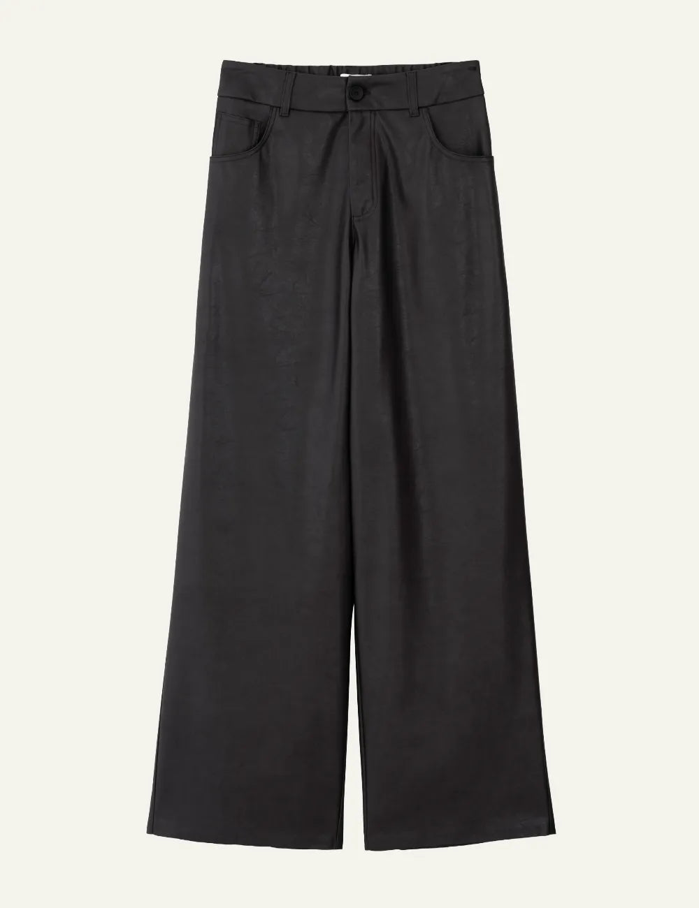 PHILOSOPHY WIDE LEG PANTS BLACK