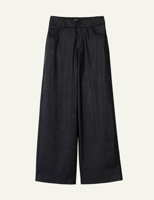 PHILOSOPHY WIDE LEG PANTS DARK BLUE
