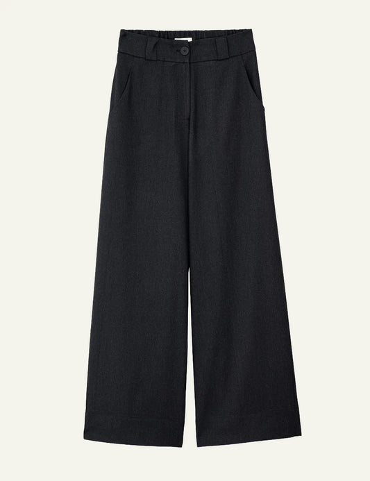 PHILOSOPHY WIDE LEG PANTS BLACK