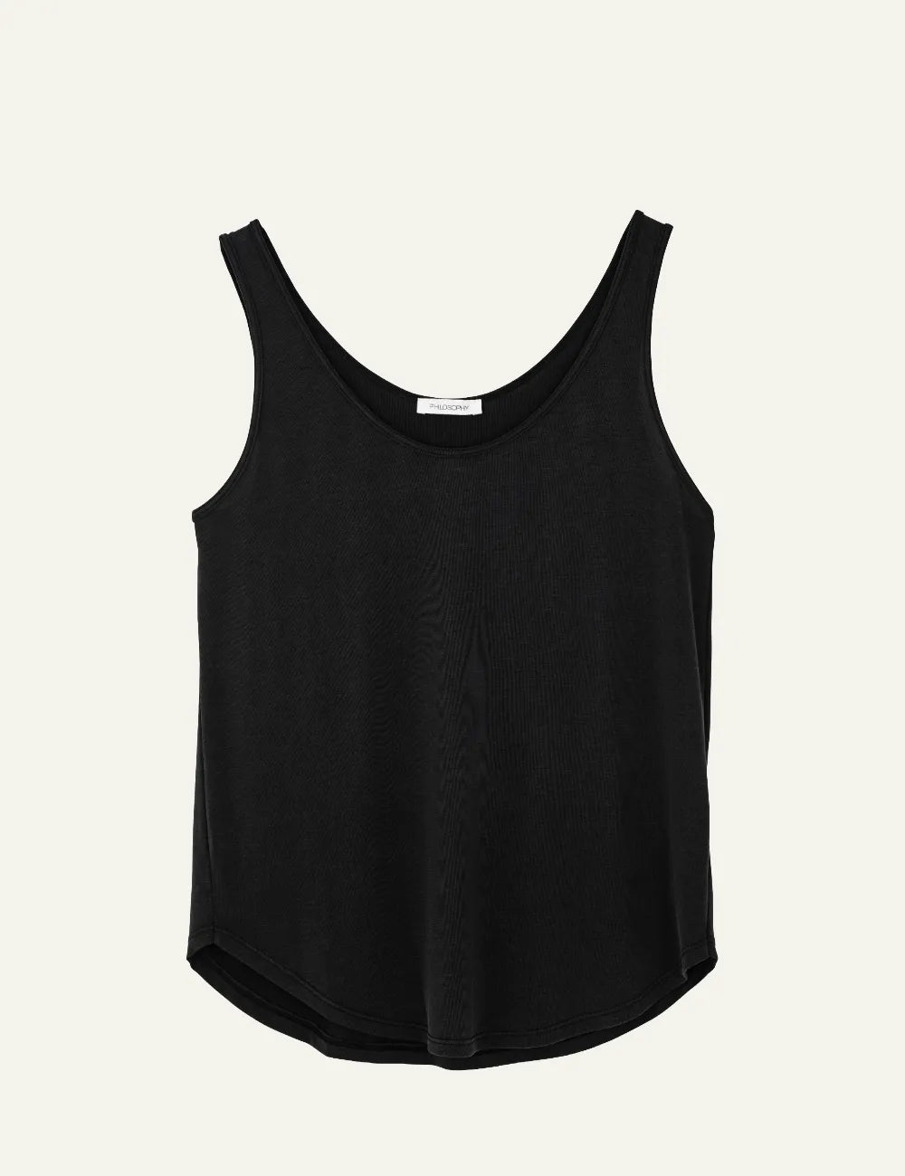 PHILOSOPHY TANK TOP OFF BLACK