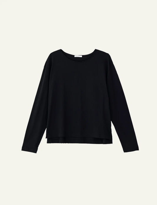 PHILOSOPHY CROPPED TOP BLACK