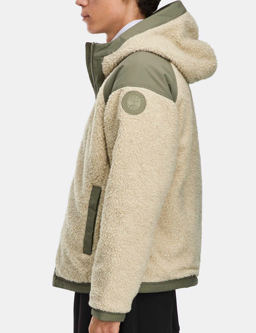 CANADA GOOSE ALBERNI REVERSIBLE FLEECE BOMBER