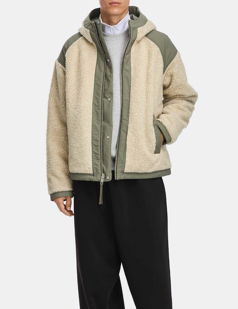 CANADA GOOSE ALBERNI REVERSIBLE FLEECE BOMBER
