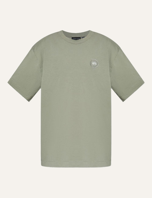 CANADA GOOSE GLADSTONE T-SHIRT EMBR DISC