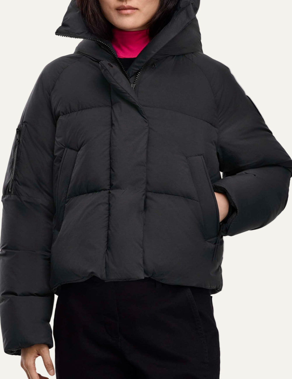 CANADA GOOSE CHILLIWACK AVIATOR BOMBER BLACK