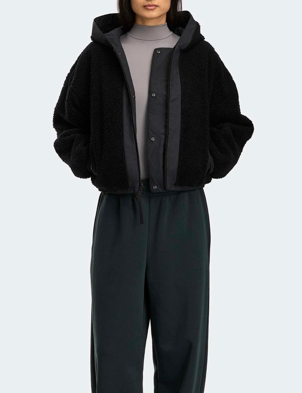 CANADA GOOSE ALBERNI REVERSIBLE FLEECE BOMBER