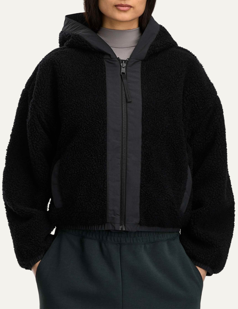 CANADA GOOSE ALBERNI REVERSIBLE FLEECE BOMBER