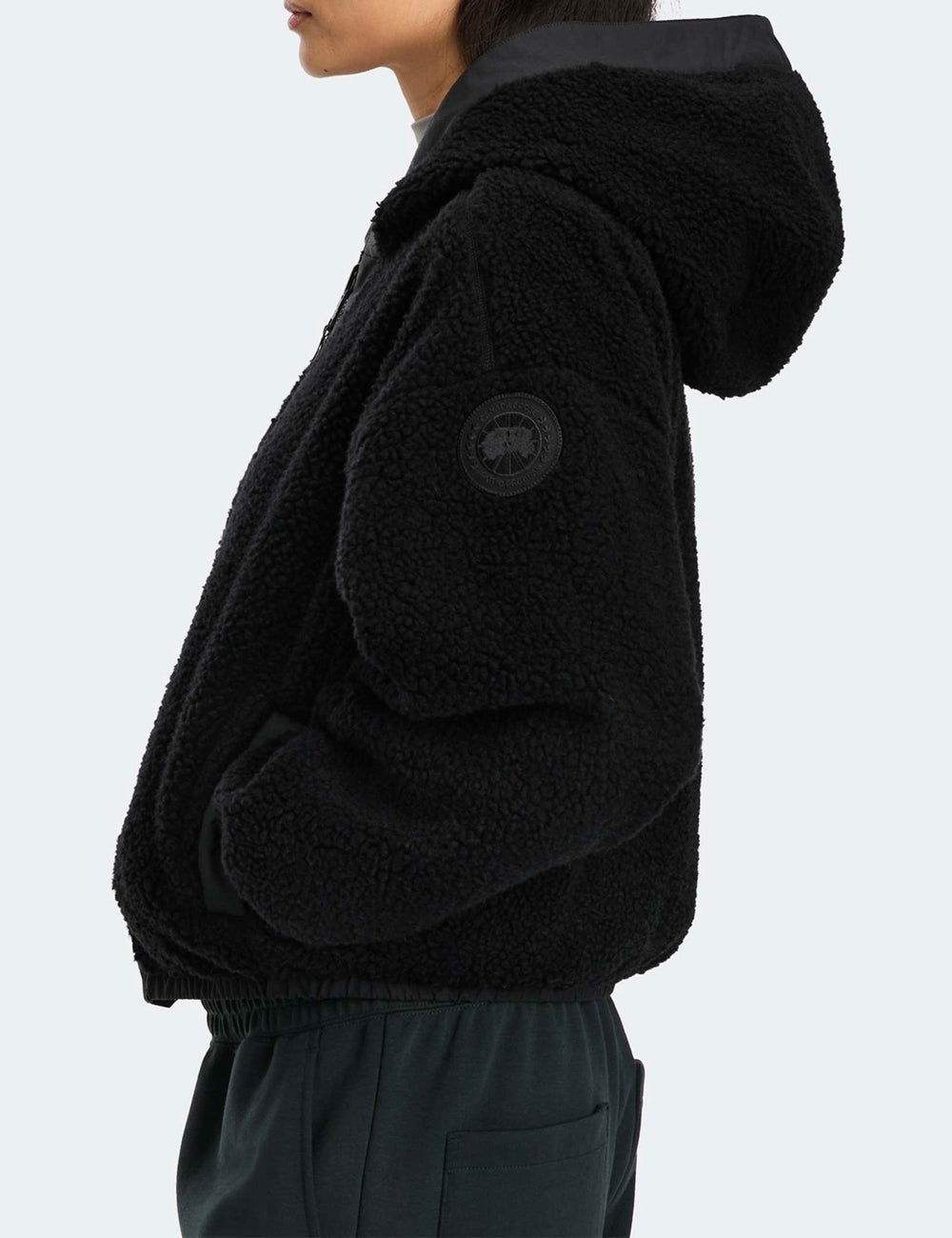 CANADA GOOSE ALBERNI REVERSIBLE FLEECE BOMBER