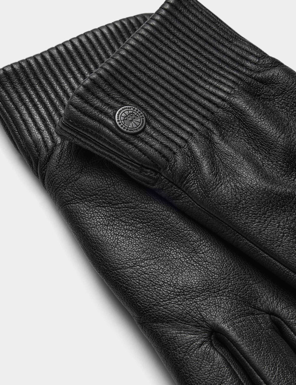 CANADA GOOSE LEATHER RIB LUX GLOVE