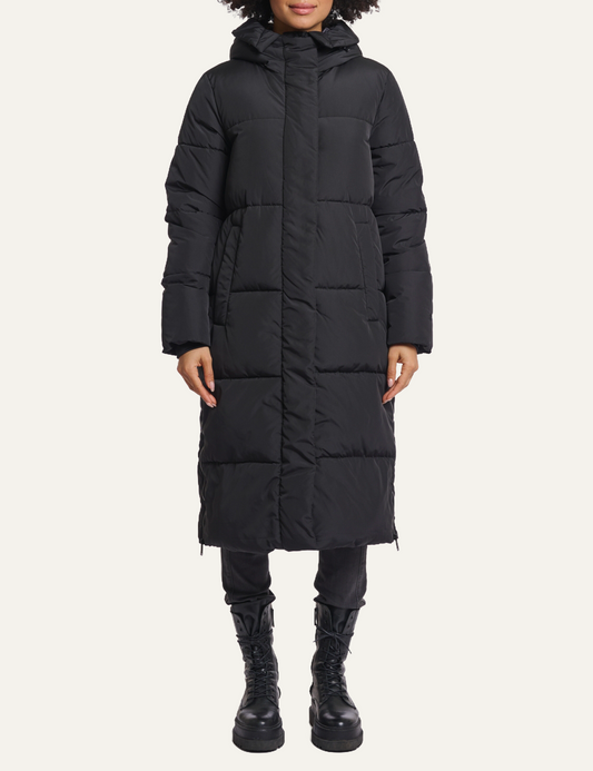 RINO PELLE TESSA COAT BLACK