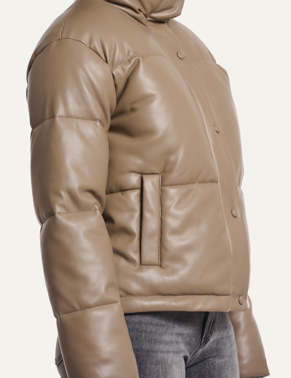 RINO PELLE ISE JACKET TOFFEE