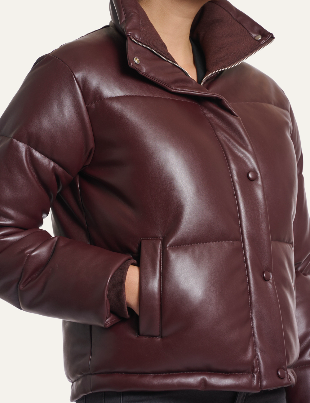 RINO PELLE  ISE JACKET CHOCOLATE BEAN