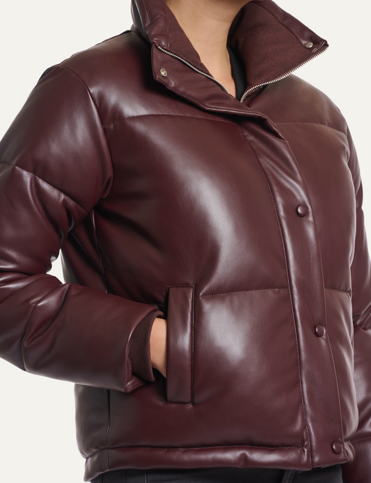 RINO PELLE  ISE JACKET CHOCOLATE BEAN