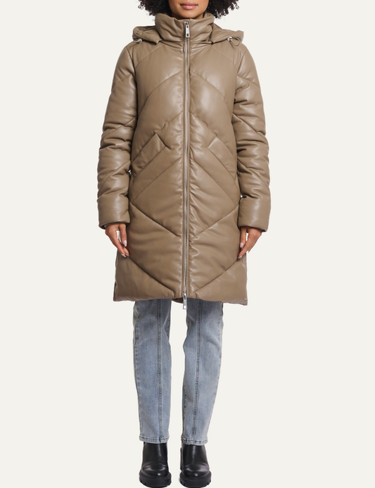 RINO PELLE FRIDA JACKET TOFFEE