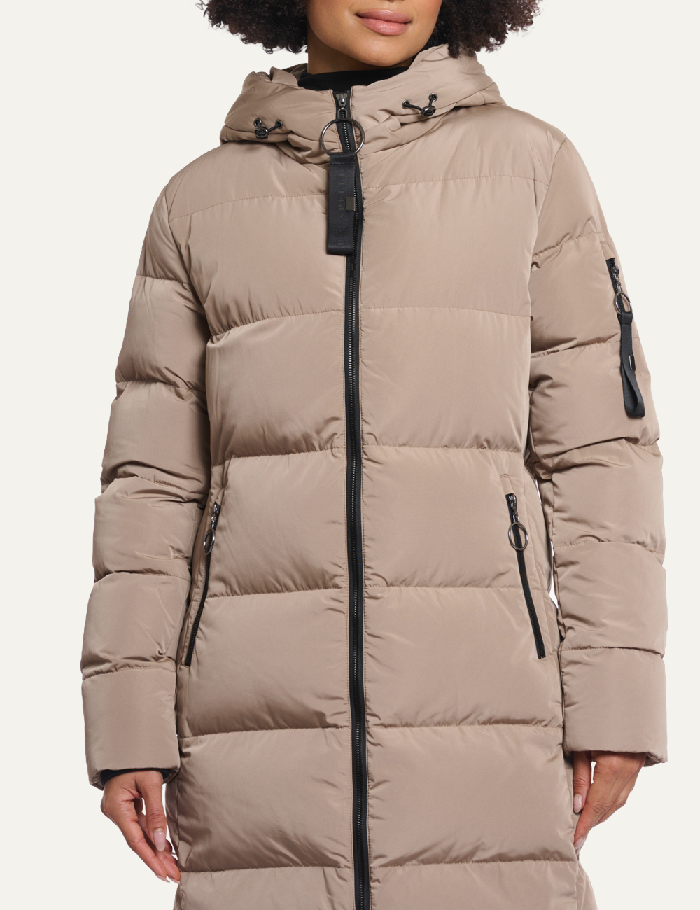 RINO PELLE JADE COAT TOFFEE