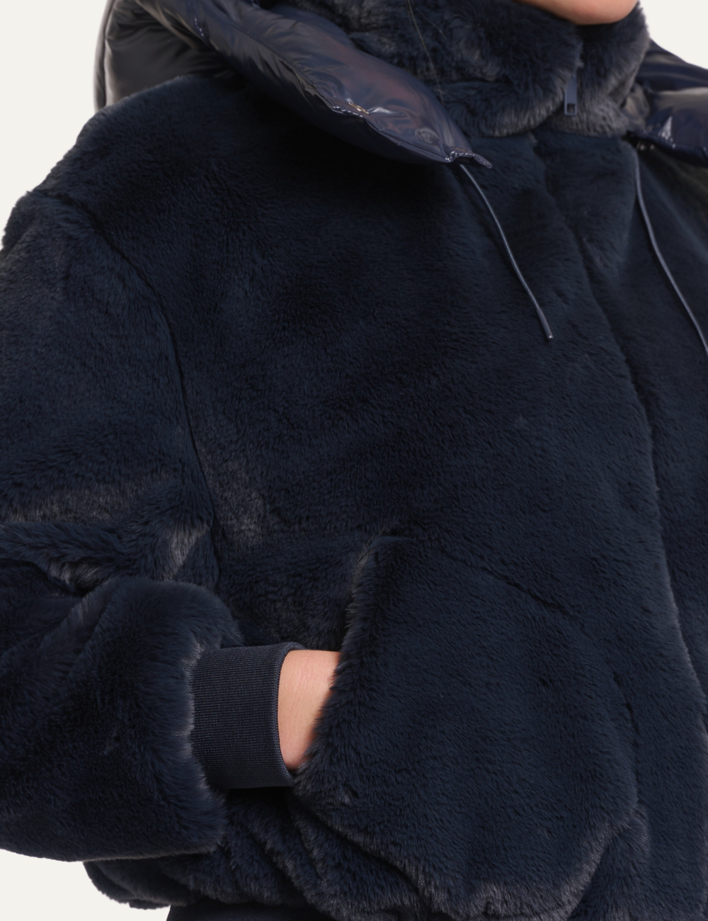 RINO PELLE  PIA JACKET NIGHT GREY