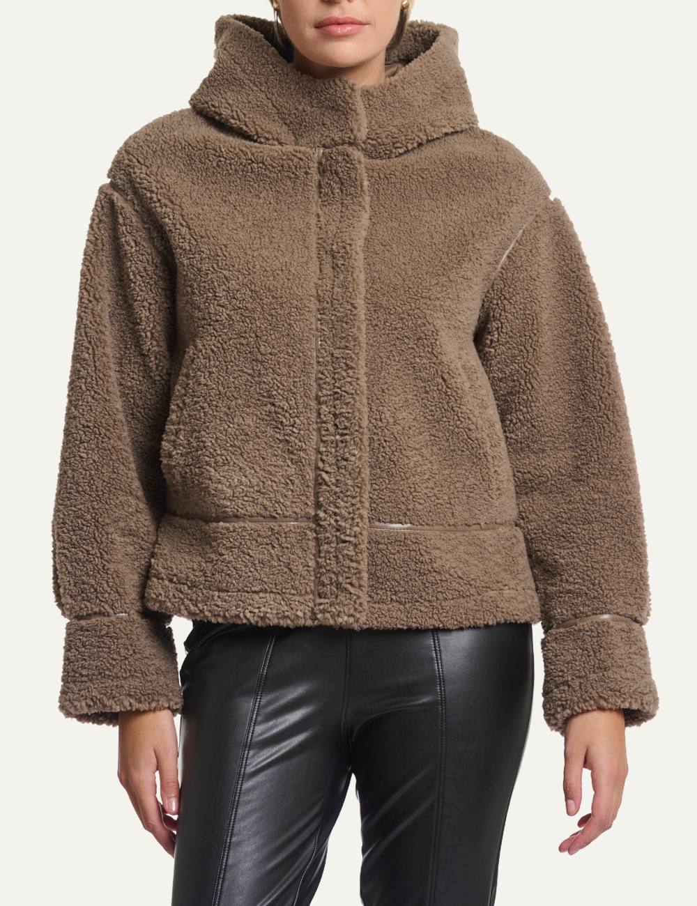 RINO PELLE FELICIA JACKET TOFFEE