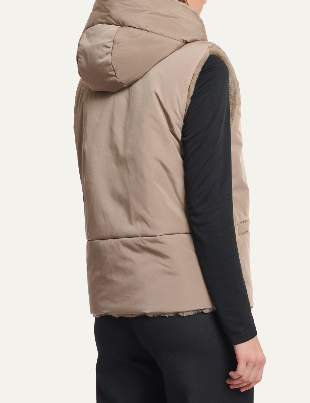 RINO PELLE HIDDO VEST TOFFEE