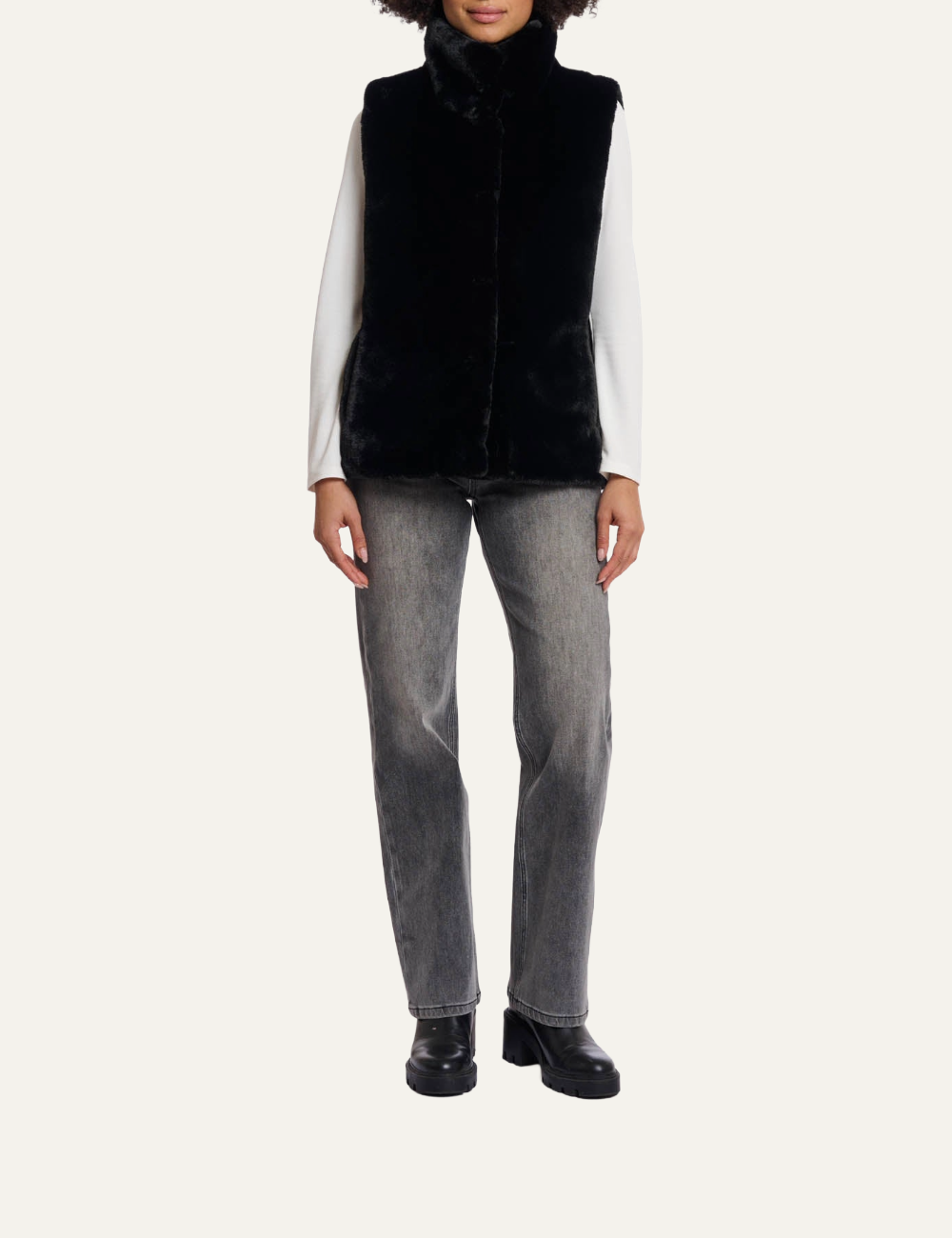 RINO PELLE WAISTCOAT LISON