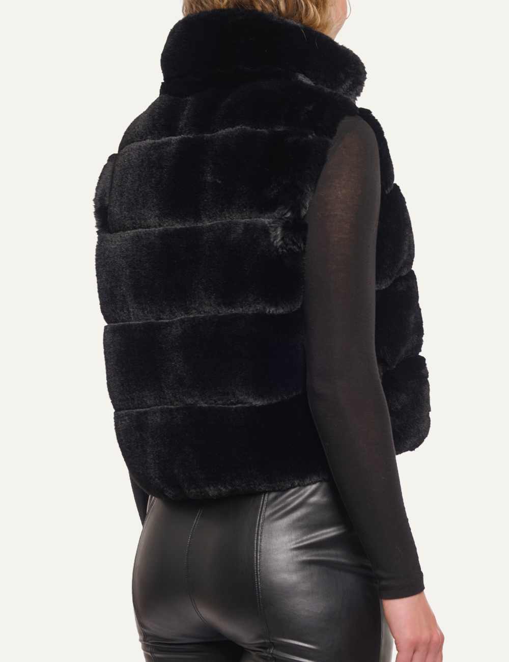 RINO PELLE MAY WAISTCOAT BLACK