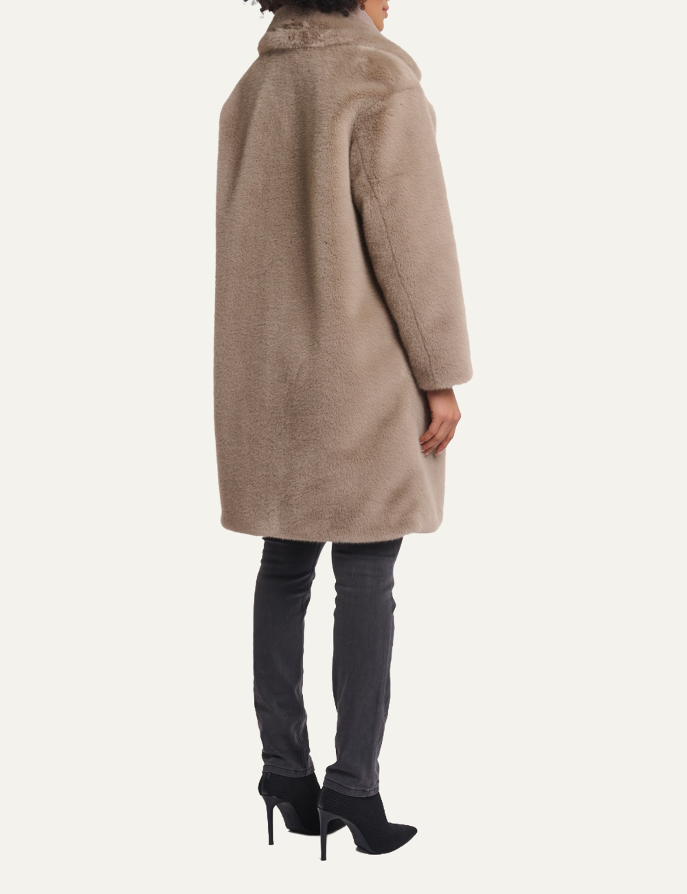 RINO PELLE GEESJE COAT TOFFEE