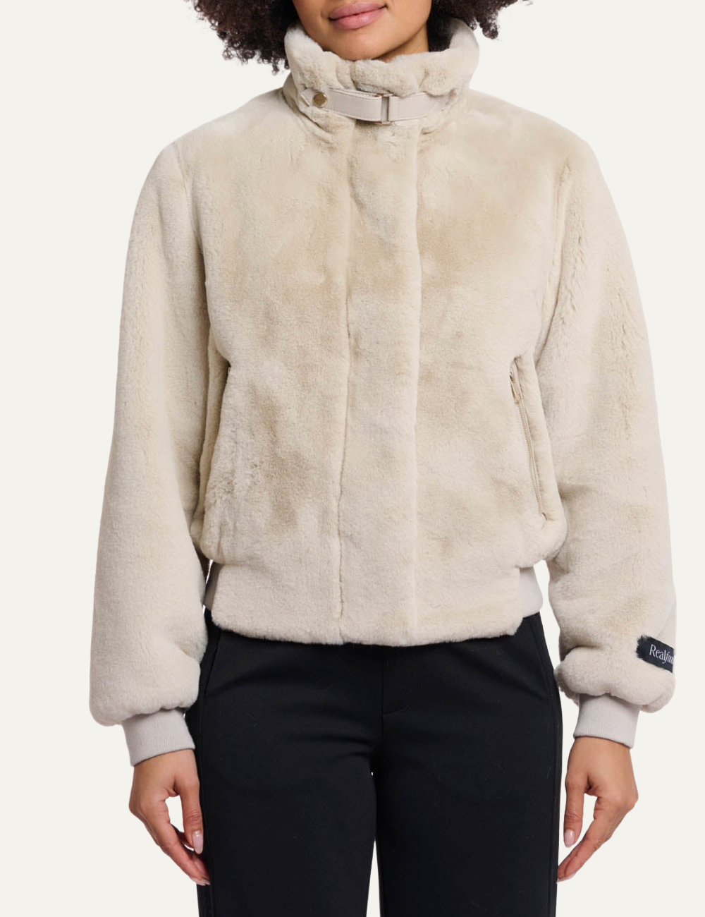 RINO PELLE JACKET AMBRA