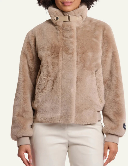 RINO PELLE JACKET AMBRA