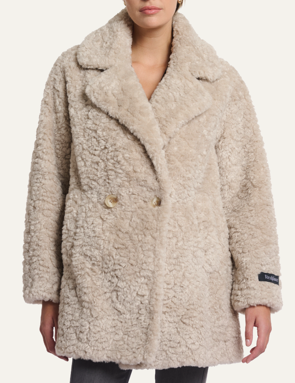 RINO PELLE LILI COAT BEIGE