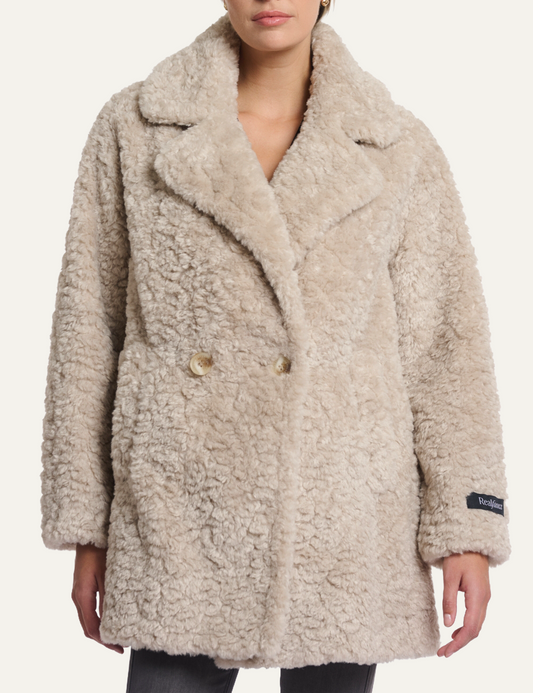 RINO PELLE LILI COAT BEIGE