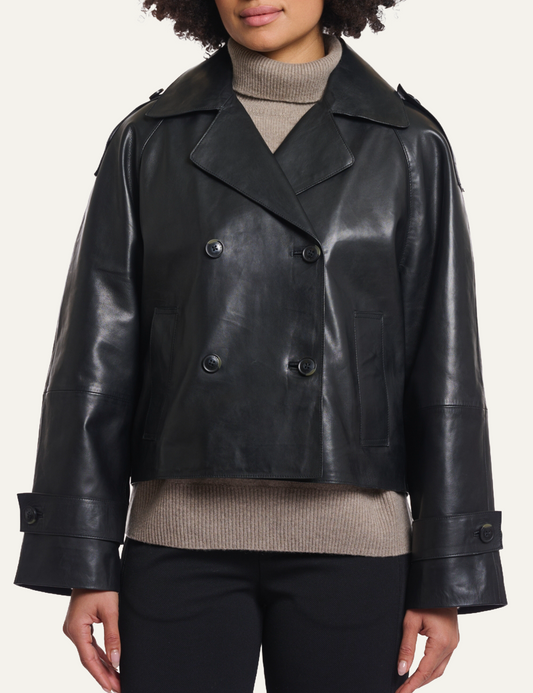 RINO PELLE LOTTE JACKET BLACK