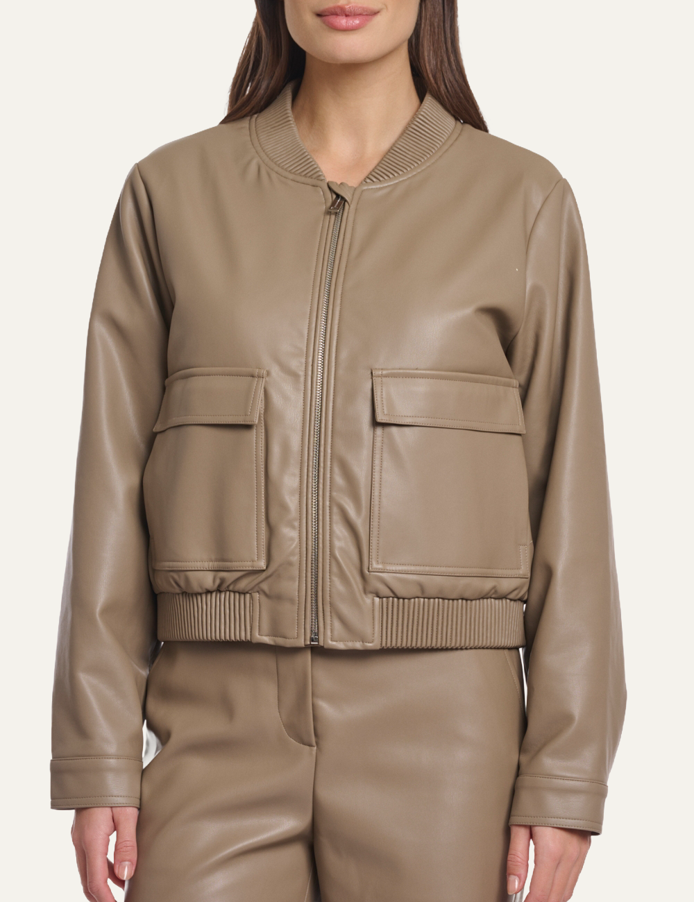 RINO PELLE LIV JACKET TOFFEE