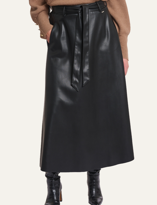 RINO PELLE CHELSEA SKIRT BLACK