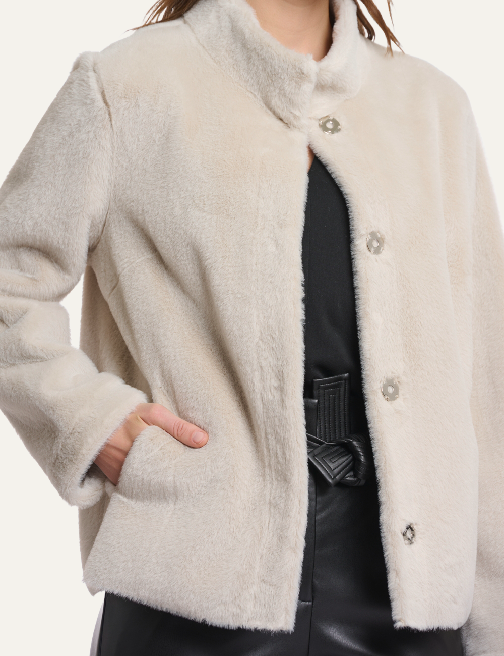 RINO PELLE MADAI JACKET BIRCH