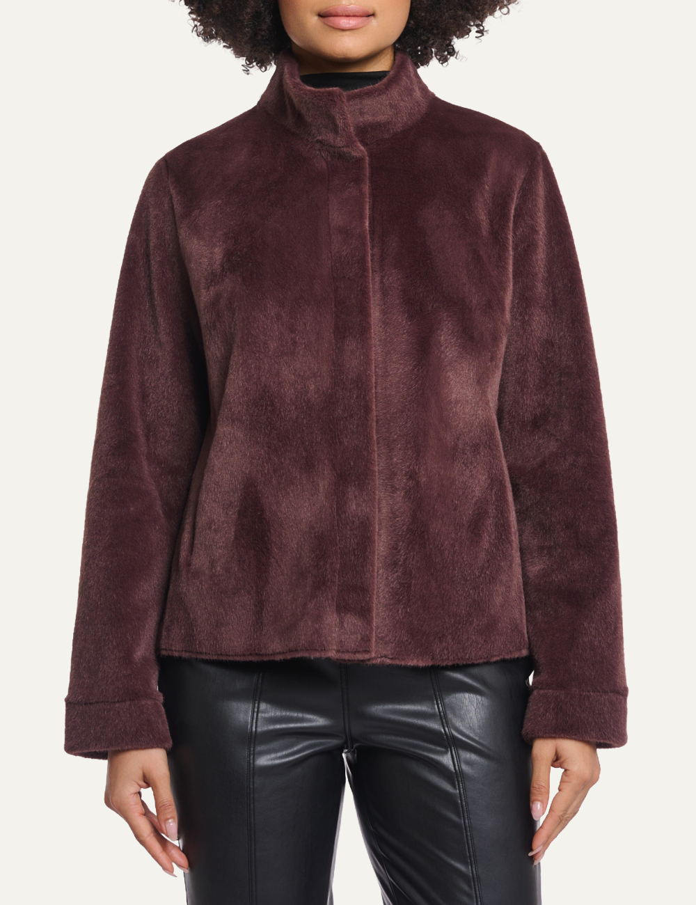 RINO PELLE MADAI JACKET CHOCOLATE BEAN