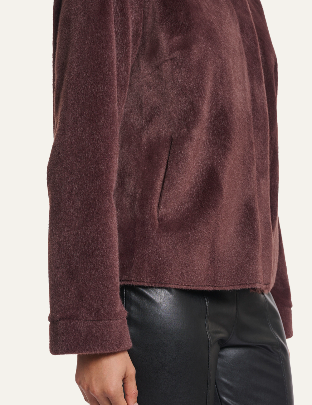 RINO PELLE MADAI JACKET CHOCOLATE BEAN