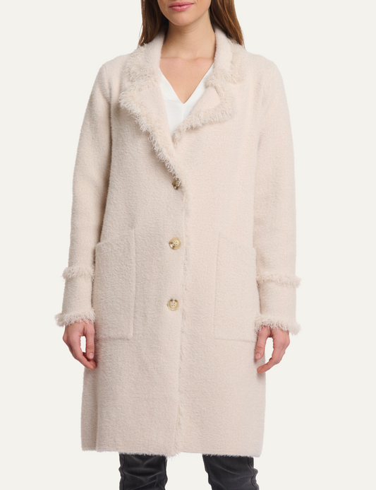 RINO PELLE CATENA CARDIGAN PALE