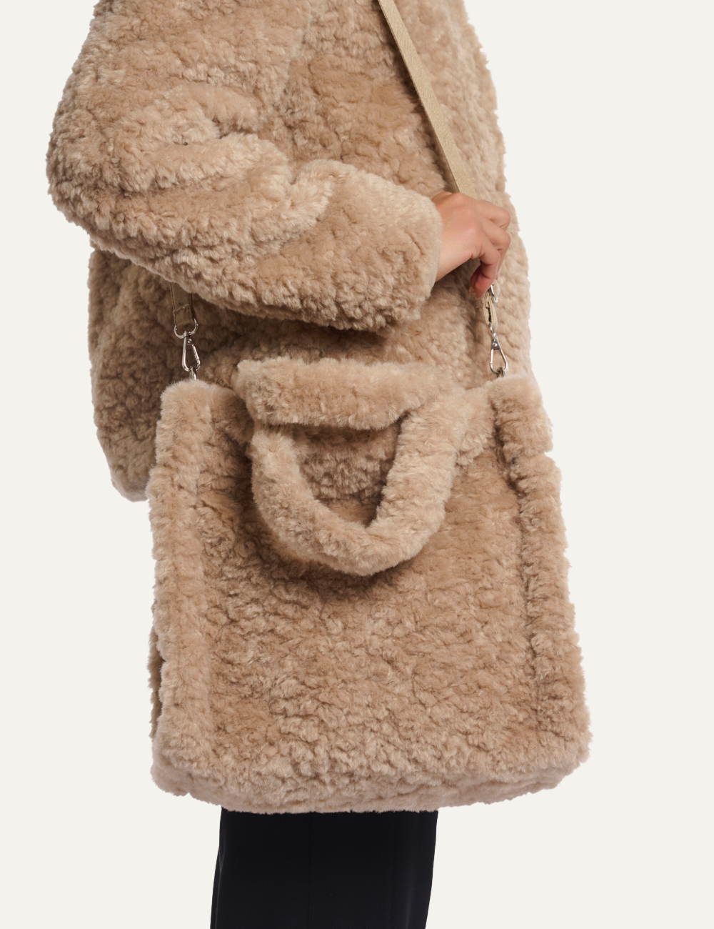 RINO PELLE BRAΧ BAG OAT