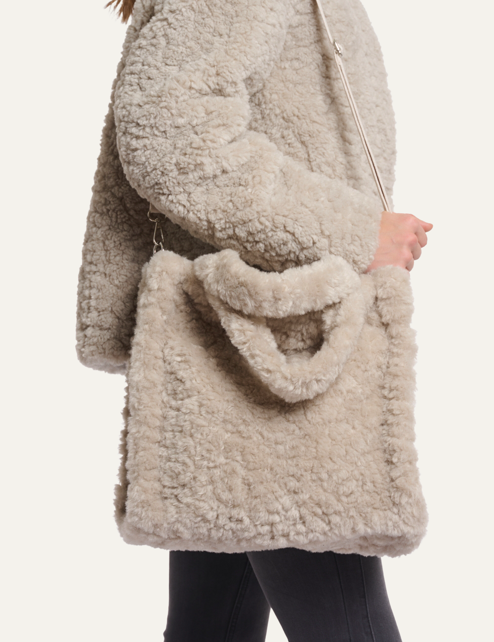 RINO PELLE BRAΧ BAG BEIGE