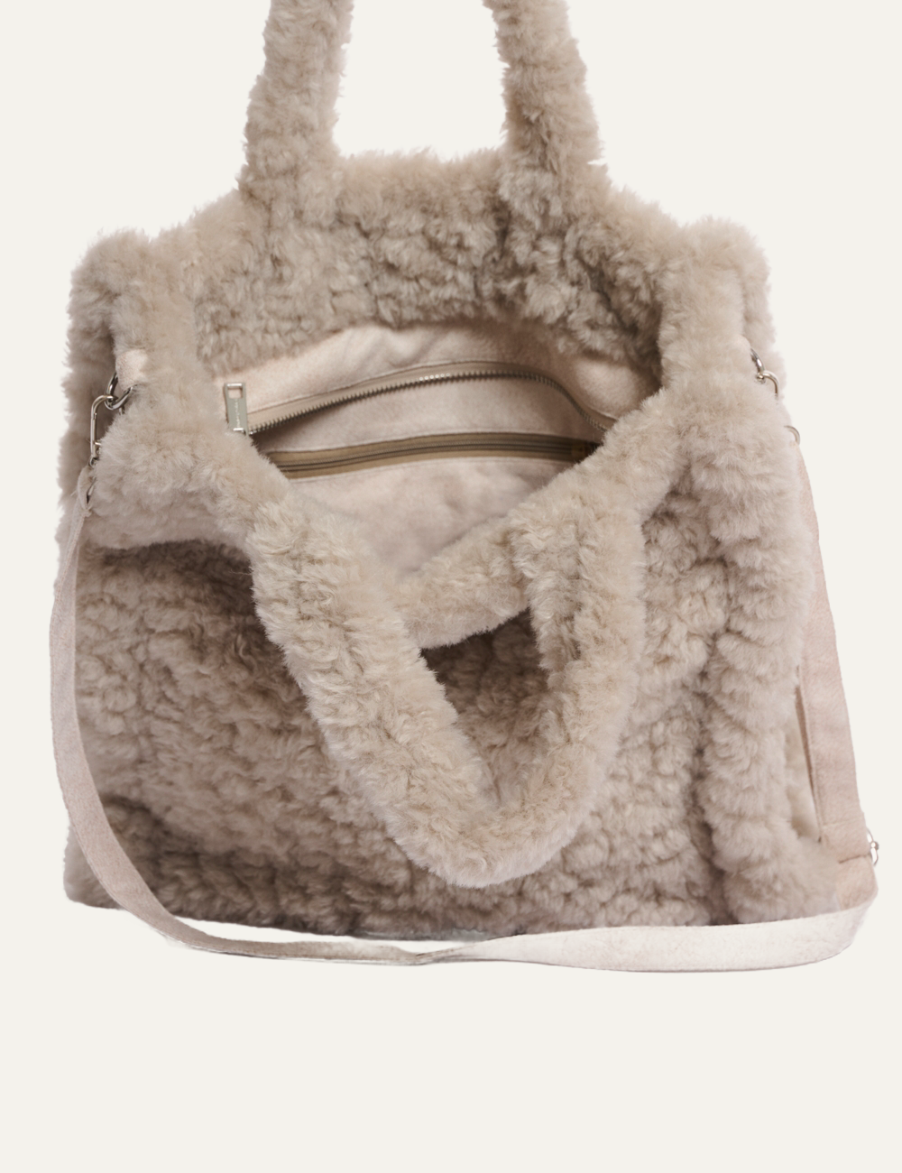 RINO PELLE BRAΧ BAG BEIGE