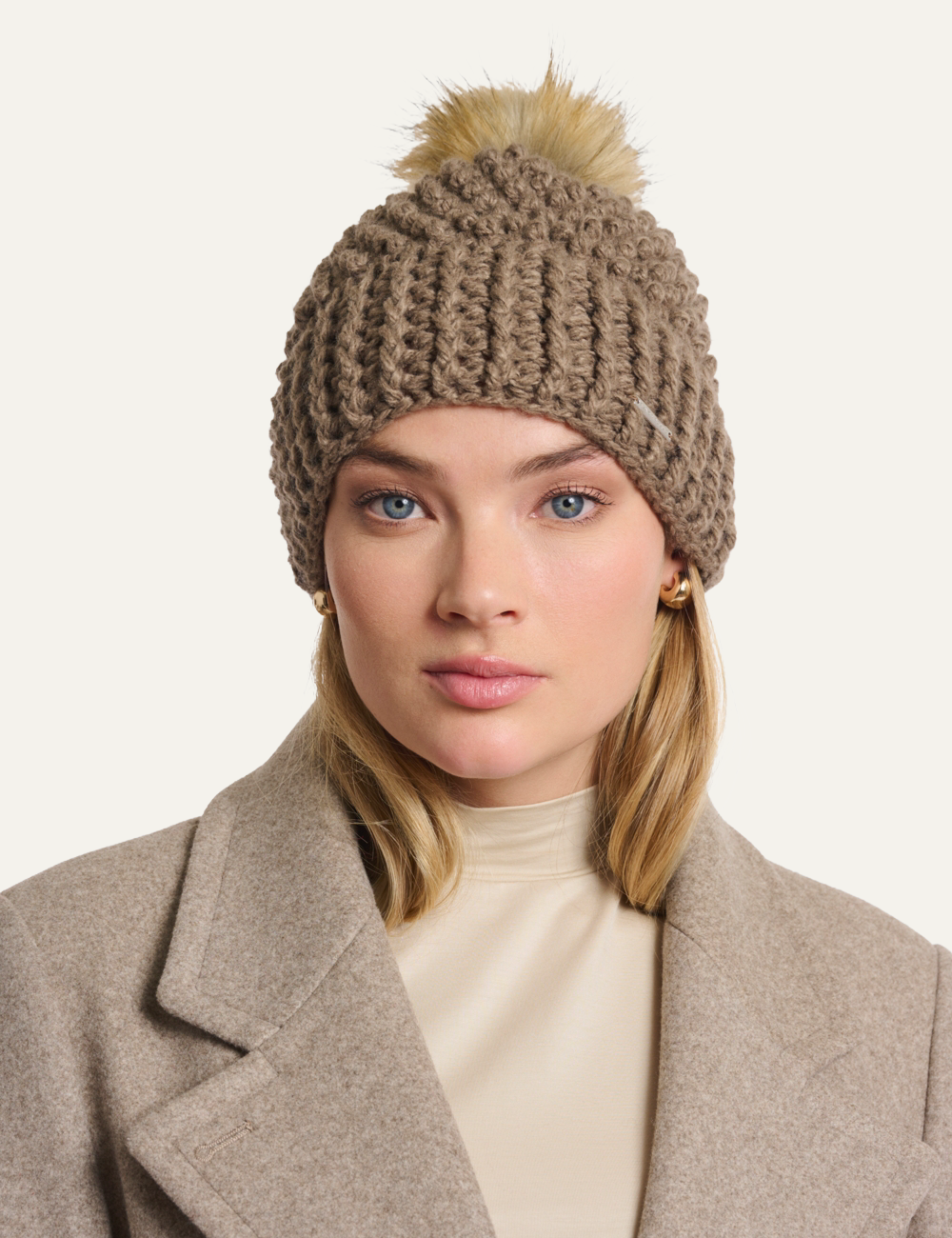 RINO PELLE KEVINA BEANIE TOFFEE