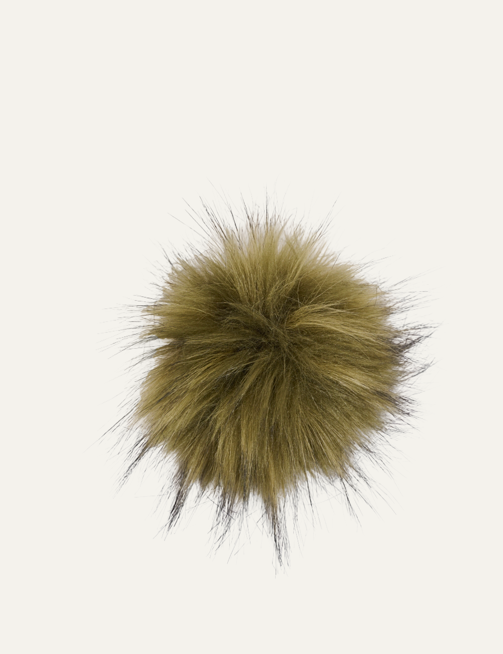 RINO PELLE POMPON GREEN ASH
