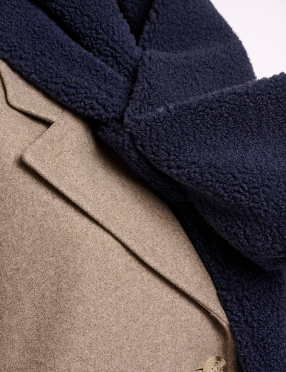 RINO PELLE ASHO SCARF NIGHT GREY