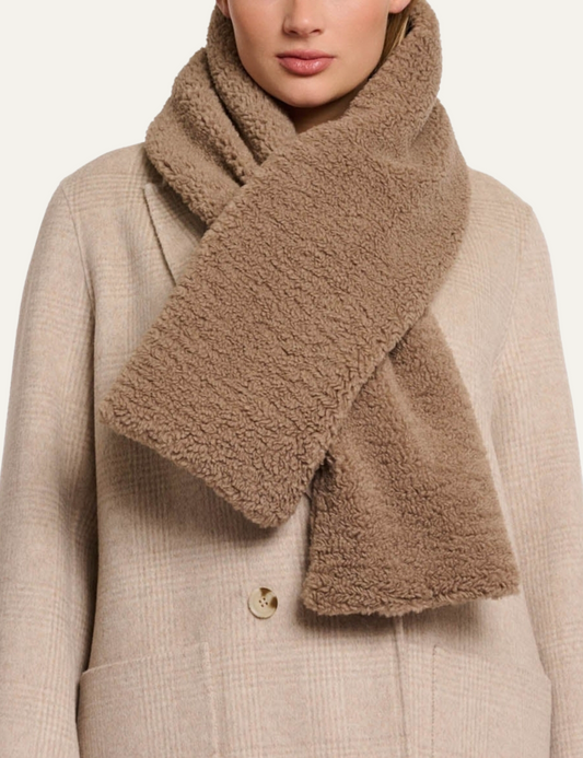 RINO PELLE ASHO SCARF TOFFEE