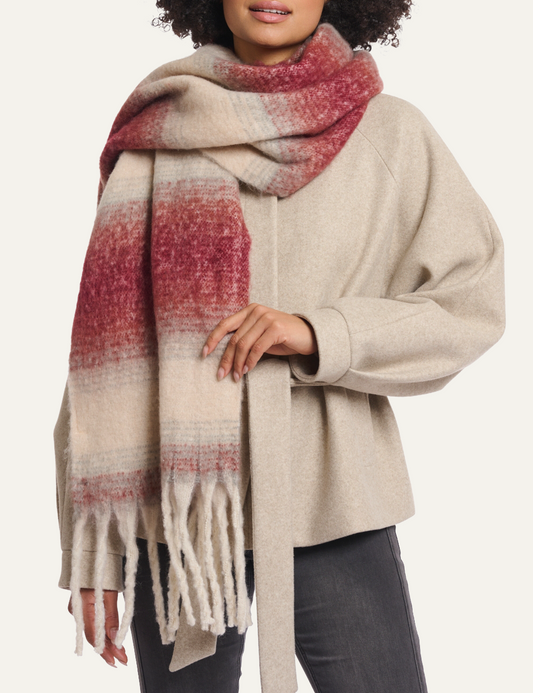 RINO PELLE ERICA SCARF SUGAR PLUM