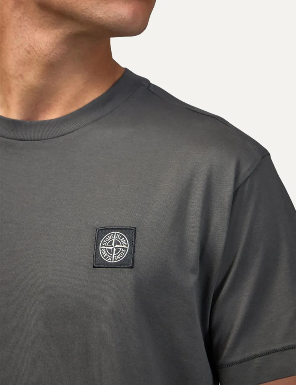 STONE ISLAND T-SHIRT GREY