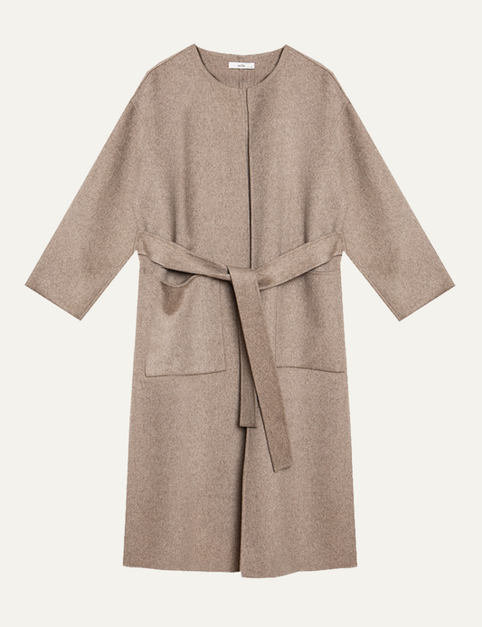 MILLA COAT LONG PLAID