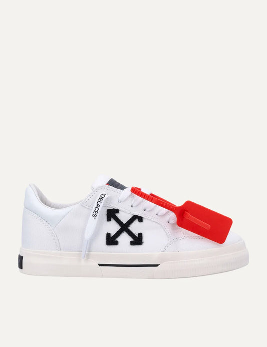 OFF WHITE VULC LOW WHITE BLACK