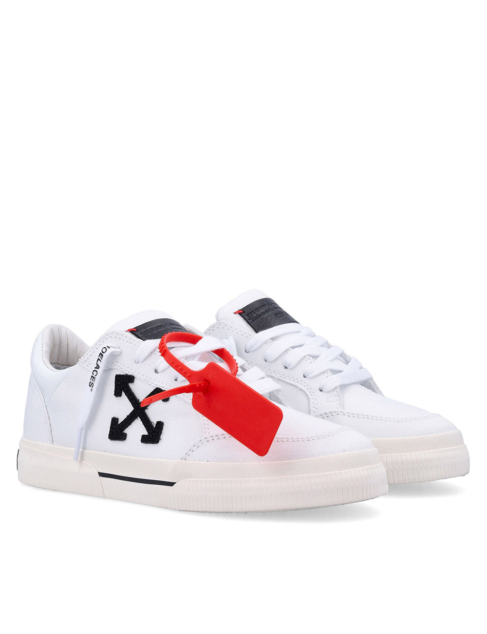 OFF WHITE VULC LOW WHITE BLACK