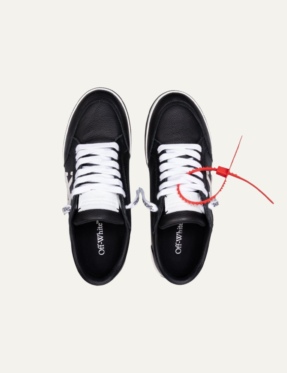 OFF WHITE VULC LOW CALF