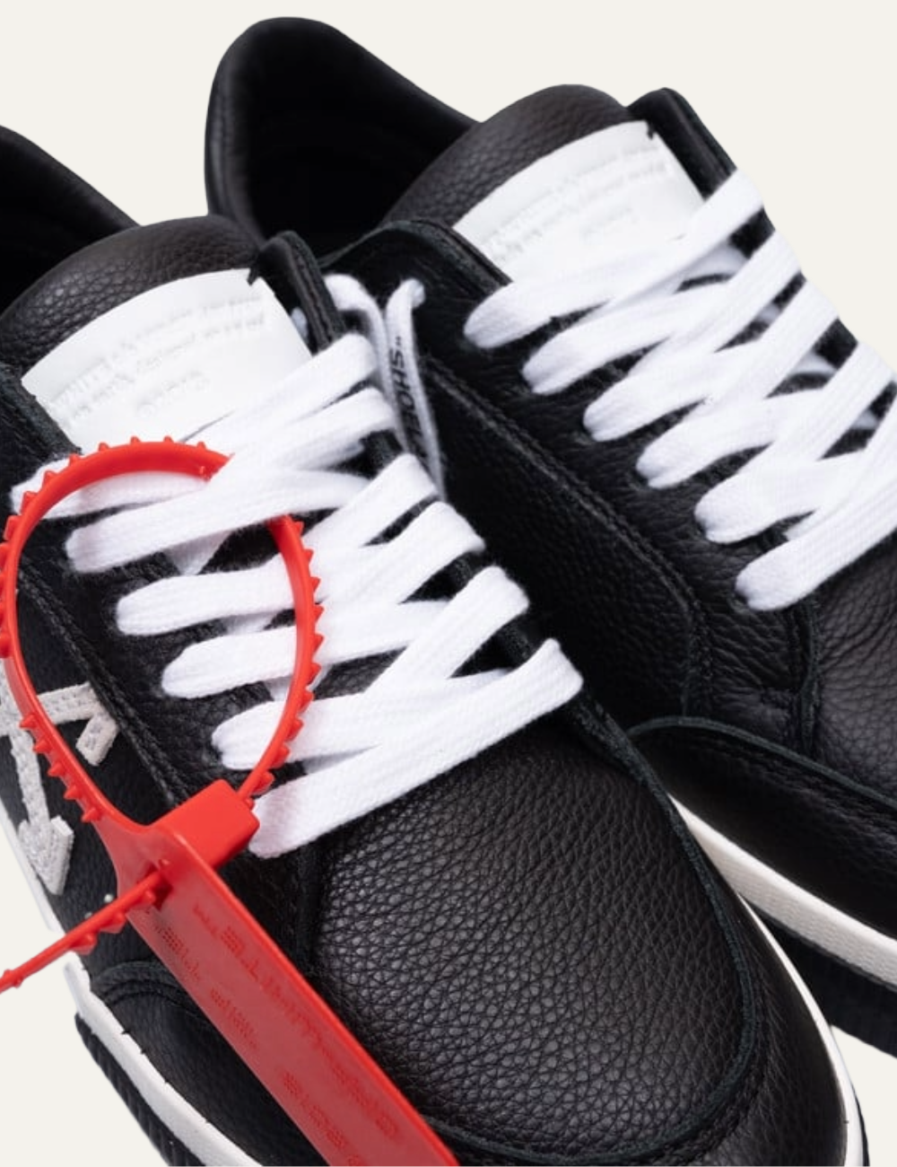 OFF WHITE VULC LOW CALF